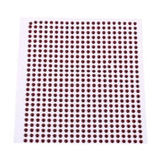 Occhi 3D a 500 pezzi - Dimensioni 3/4/5 mm - Occhi Artificiale - Occhi Realistici - Adesivo Forte alla Base