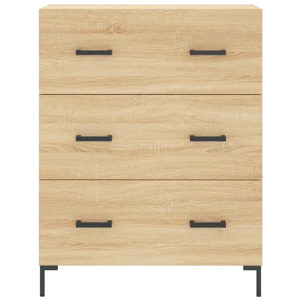 Credenza-Buffet-Armadio da cucina Rovere Sonoma 69,5x34x90 cm in Legno Multistrato 493851