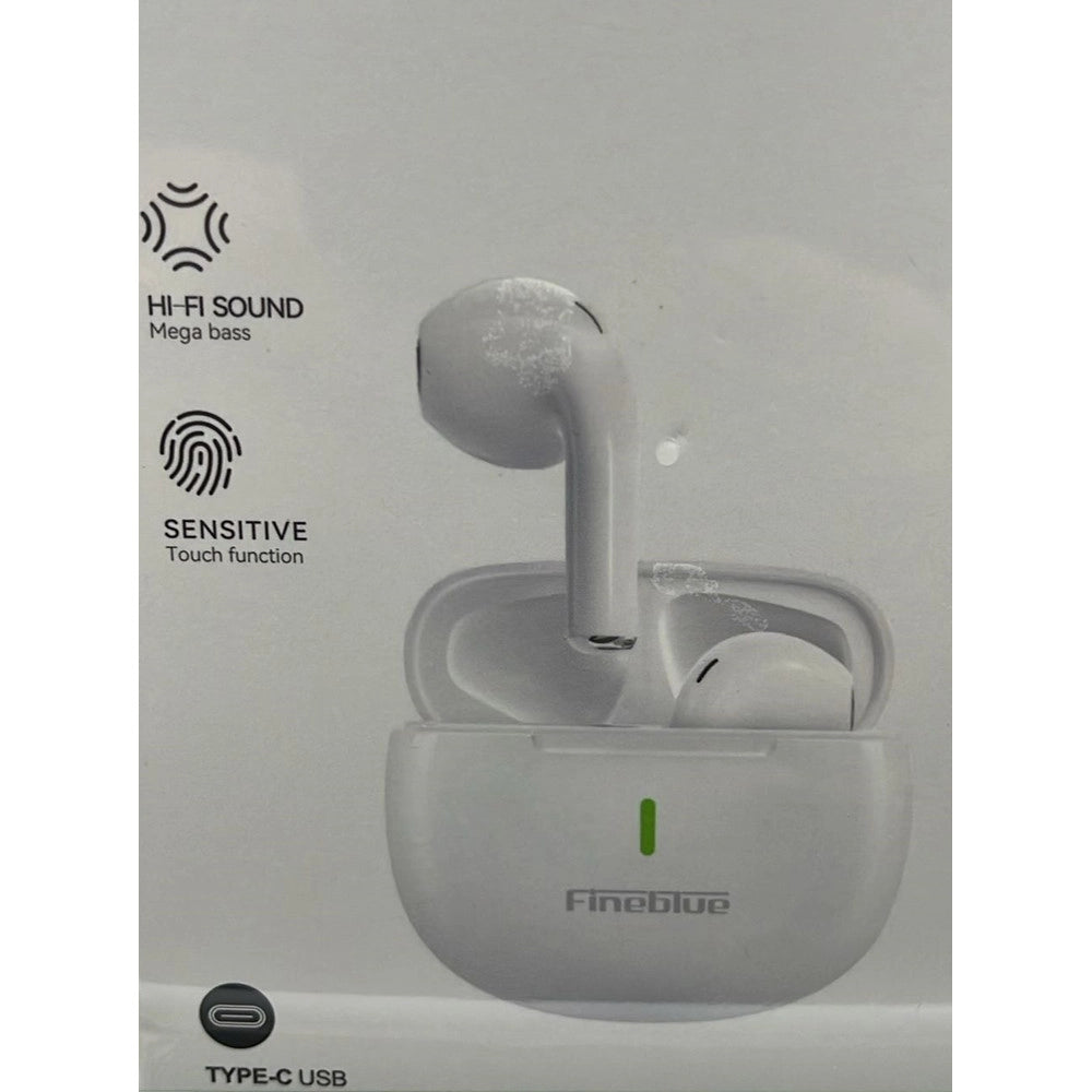 Trade Shop - Auricolare Cuffie Wireless Tws M5 Bluetooth V5.4 Funzione Touch Sensibile Suono Hi-fi -