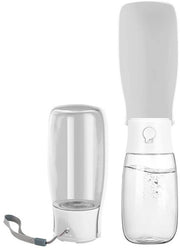Bottiglia da 550 ml per animali - Fonte da bere per animali pieghevole - Ideale per attività all'aperto - Bottiglia da bere trasportabile per animali - Adatta per viaggi, bottiglia da bere BPA gratuita per gatti, conigli, cuccioli e altri animali