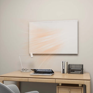 Pannello radiante a infrarossi 700W 1220x620x15 mm, Pannello elettrico per riscaldamento IR