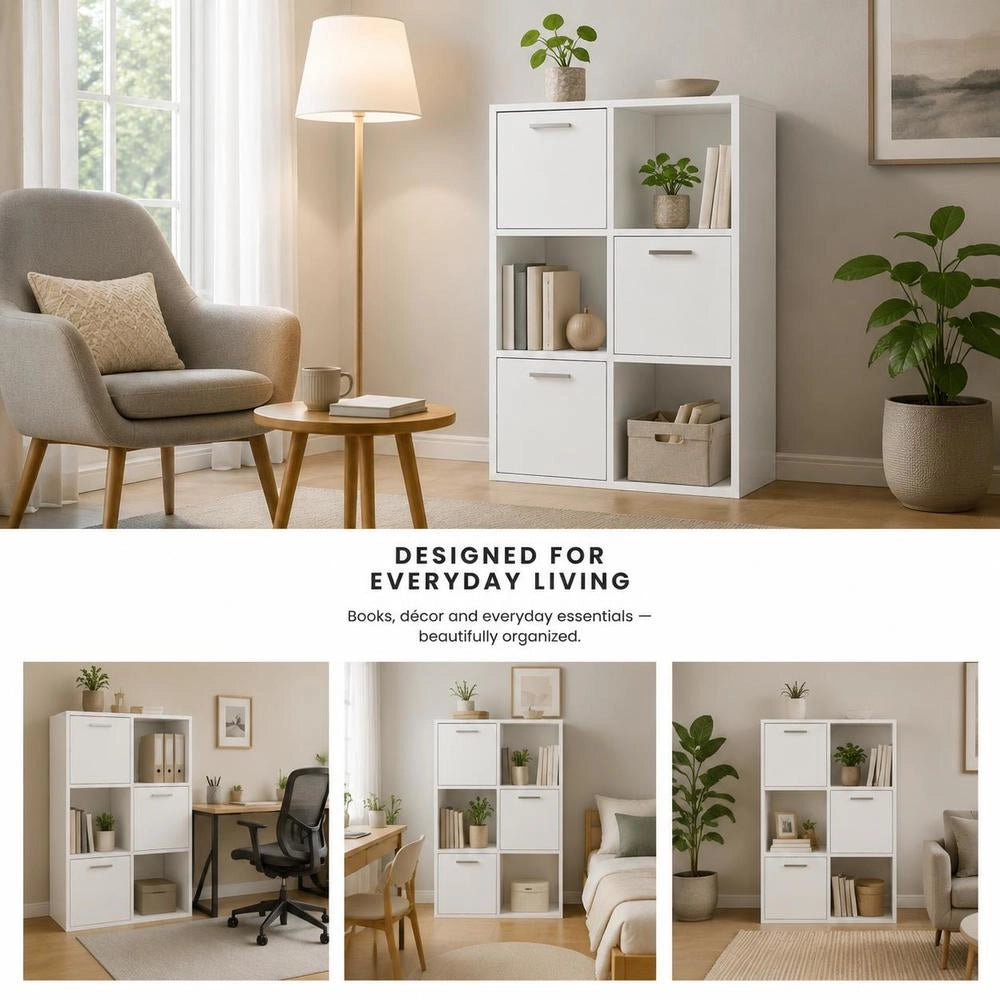 Storage Cabinet, White, 60x29.5x90 Cm, Wood-based Material