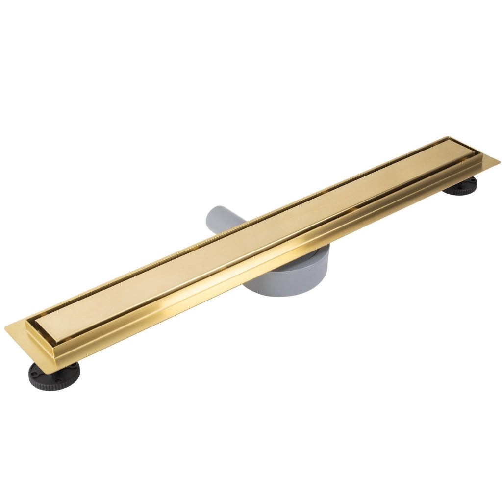 Scarico Lineare Rea Neox Pro Brush Gold 90