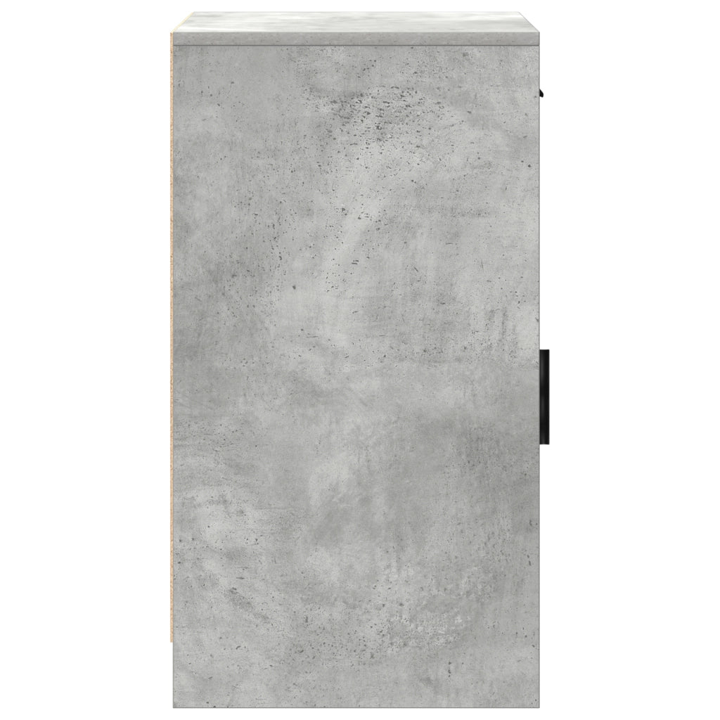 Sideboard Grigio Cemento 40x41x75 cm Legno Ingegnerizzato