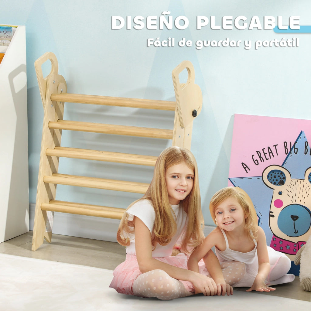 Scala per bambini ¨C Zephmum ¨C 82x66x71 cm naturale