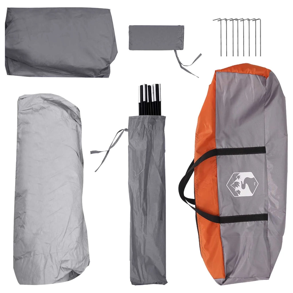 Tenda Istantanea Grigio e arancione 305 x 215 x 140 cm 42028691