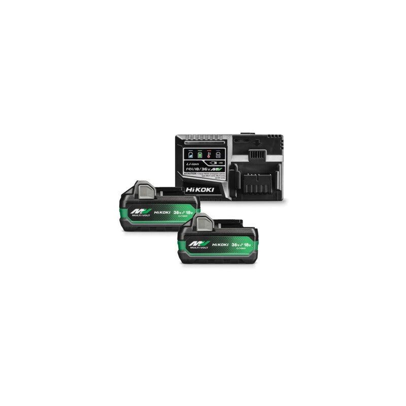 HIKOKI PACK BATTERIA UC18YSL3WHZ MULTIVOLT+CARIC- 1,0 pz