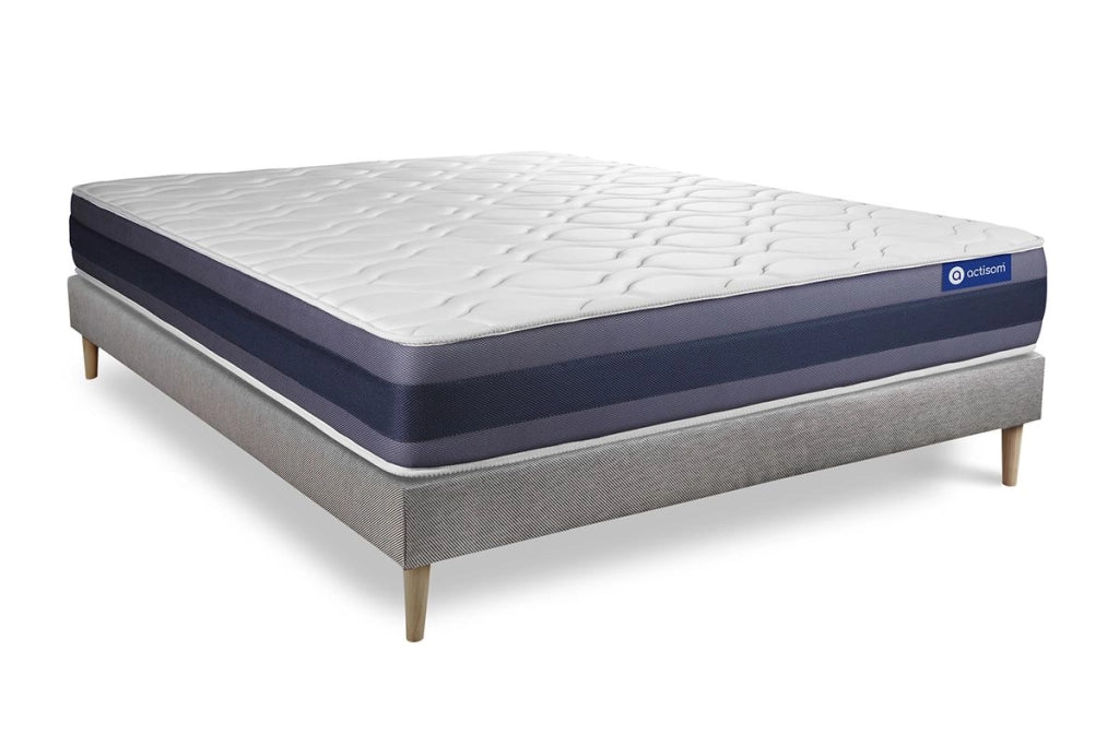 Kit rete e materasso matrimoniale Actimemo morpho 140x220cm - Spessore : 24cm- memory foam - Bilanciato -