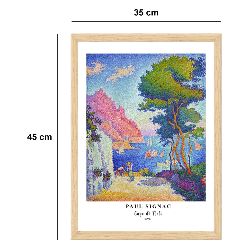 Mimeka, Quadro Materiale Struttura in Tessuto, 35x45h cm Multicolore