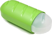 Lunchbox Sandwich Espandibile, BPA Libero, Riciclabile, Resistentente al Lavastoviglie e al Microonde, Resistente al Congelamento fino a -40º, 1 pezzo, Resistente alle Macchie di Calcio. Dimensioni: 7,7 x 6,7 x 18 - 25 cm