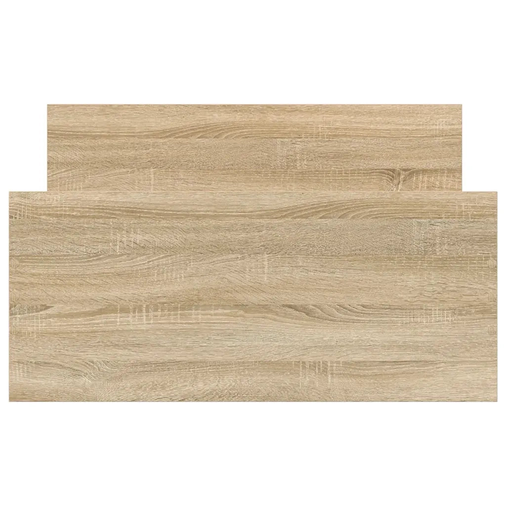 Giroletto senza Materasso Rovere Sonoma 90x200 cm in Truciolato 835927