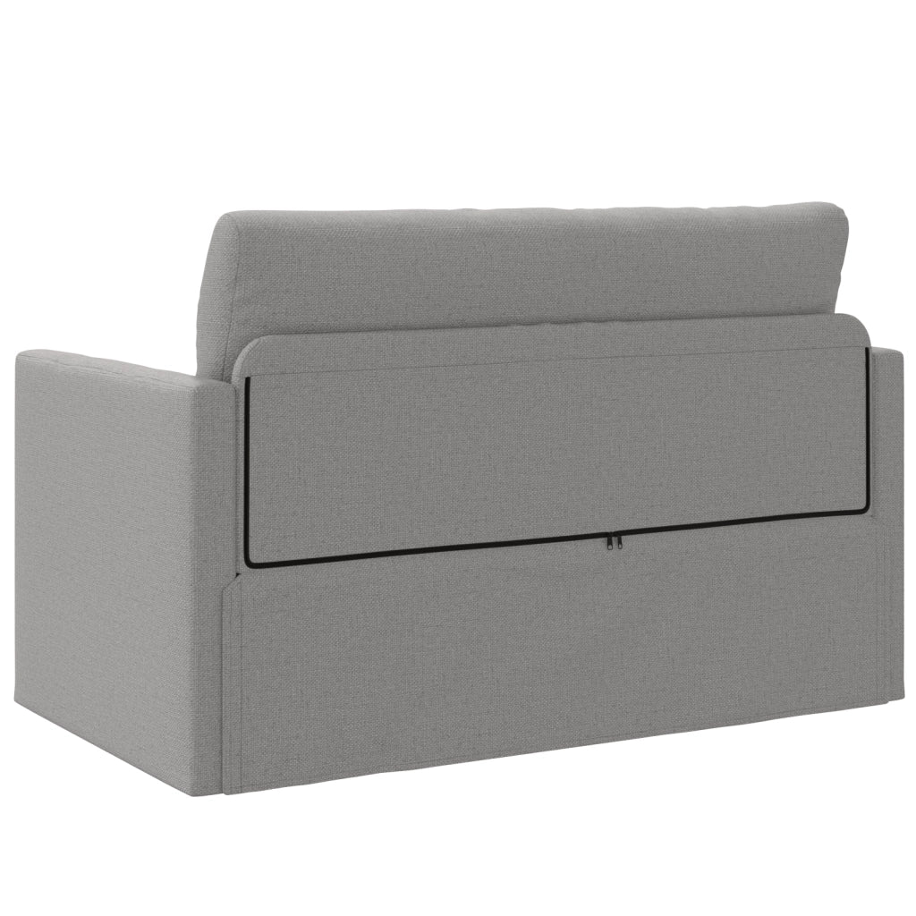 Divano Letto Floor 2-in-1 Grigio Nuvola 124x71x78 cm Tessuto