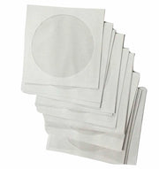 Supporti per CD/DVD in Carta - Conservazione dei Dischi - 12,5 x 12,5 cm - Protezione contro le Scalfature - Polvere e Umidità - Attacco in Plastica - Cassetti per CD/DVD