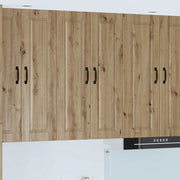Armadietto a muro PORTO Rovere artigianale 60 x 31 x 100 cm
