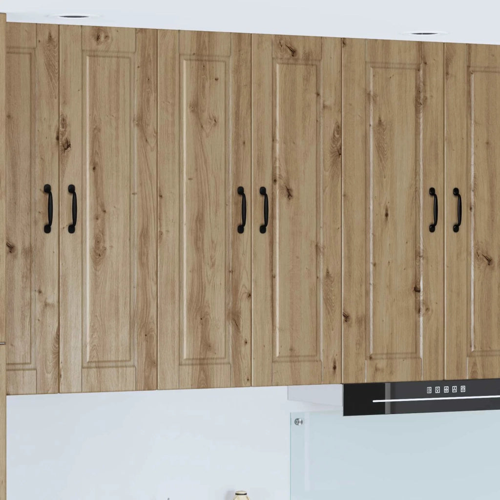 Armadietto a muro PORTO Rovere artigianale 60 x 31 x 100 cm