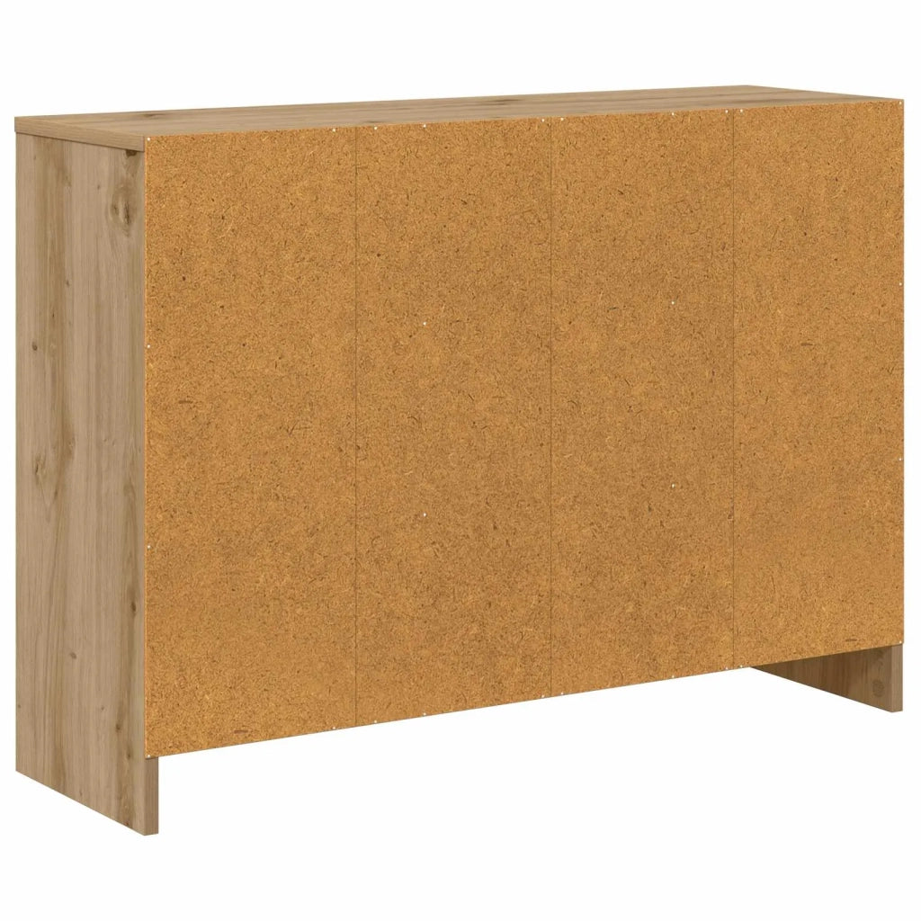 Credenza con cassetto Rovere artigianale 88,5 x 27,5 x 63,5 cm