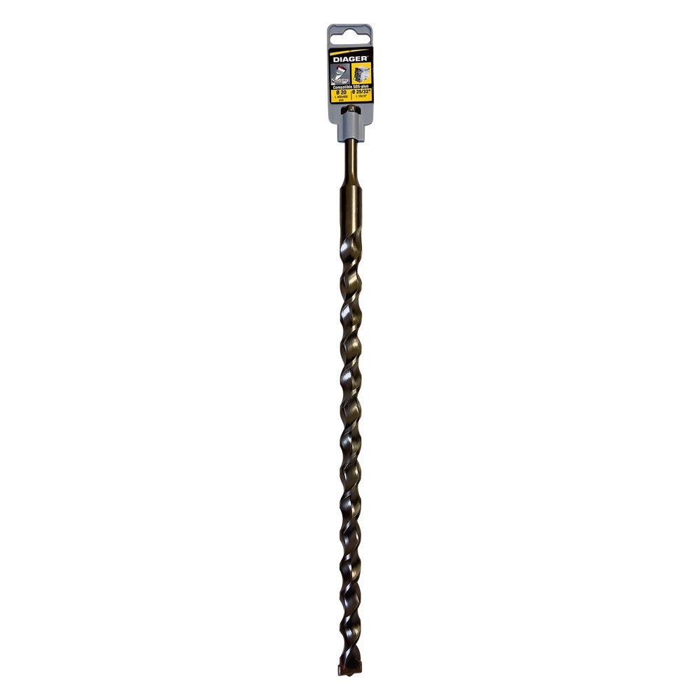 PUNTA ELICOIDALE TWISTER SDS PLUS '110' mm 20 x 460  - DIAGER