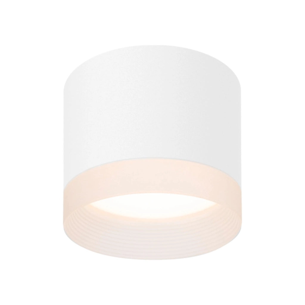 Plafoniera spot superficie bianca GX53 1 luce Videx
