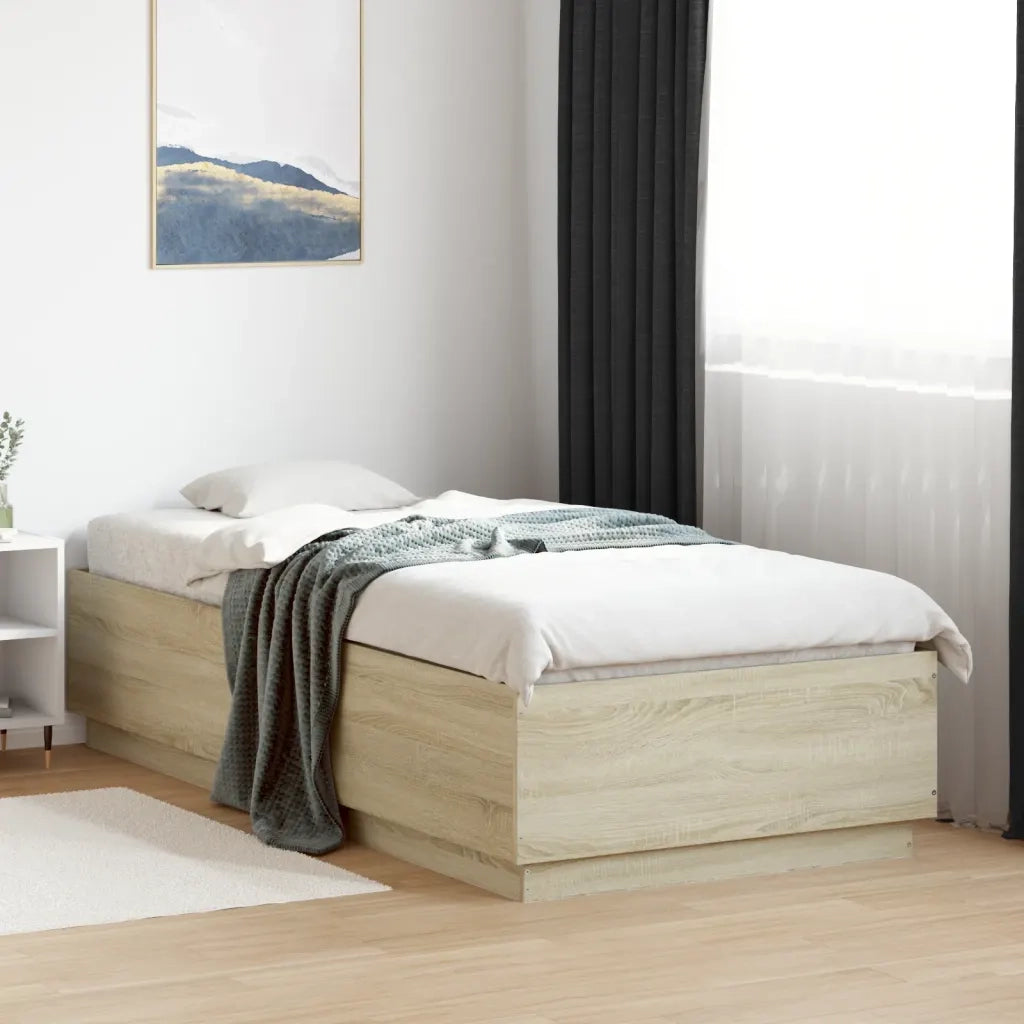 Giroletto Rovere Sonoma 90x200 cm in Legno Multistrato 3209725