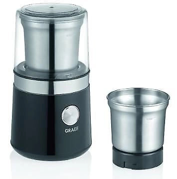 Graef CM 102 macina caffé 200 W Nero, Argento