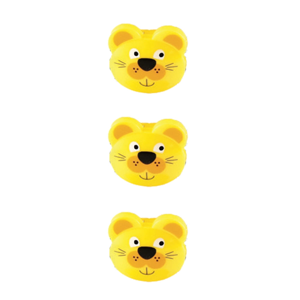 MAURY'S PINZE CHIUDI PACCO ANIMALETTI 3PZ COLORI ASSORTITI
