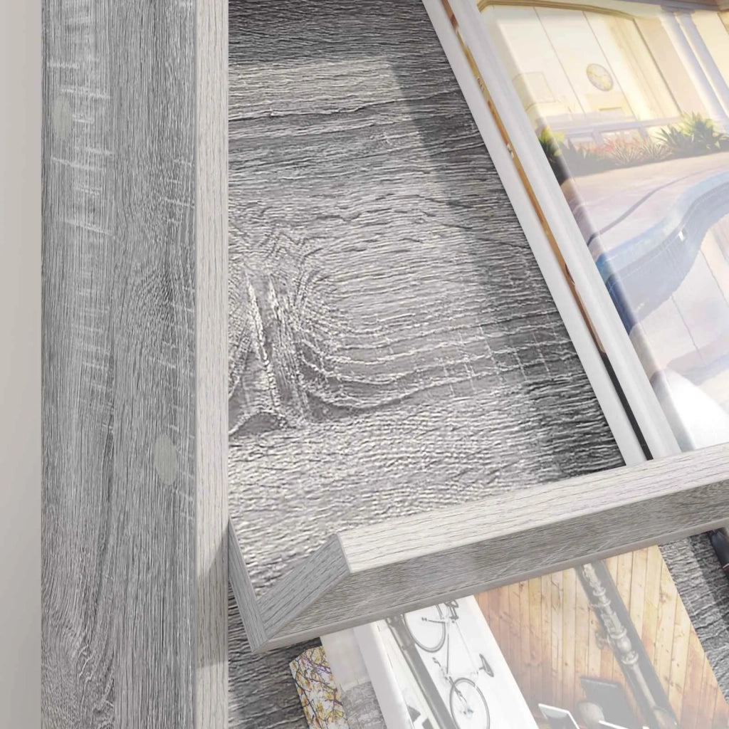 Scaffale per riviste Grigio Sonoma 70 x 41 x 96 cm CFW6606907