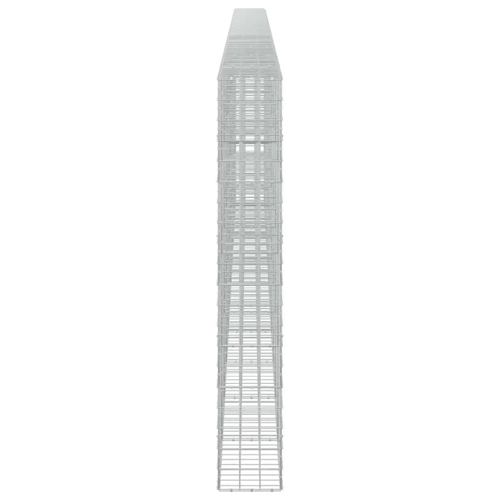 Gabione con Filo da 3,5 mm e Rete da 10x10 cm 1100x30x200 cm 3463264