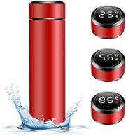 Fiaschetta a vuoto isolata con display di temperatura LED - 500 ml termos - Imprigionata e libera da BPA