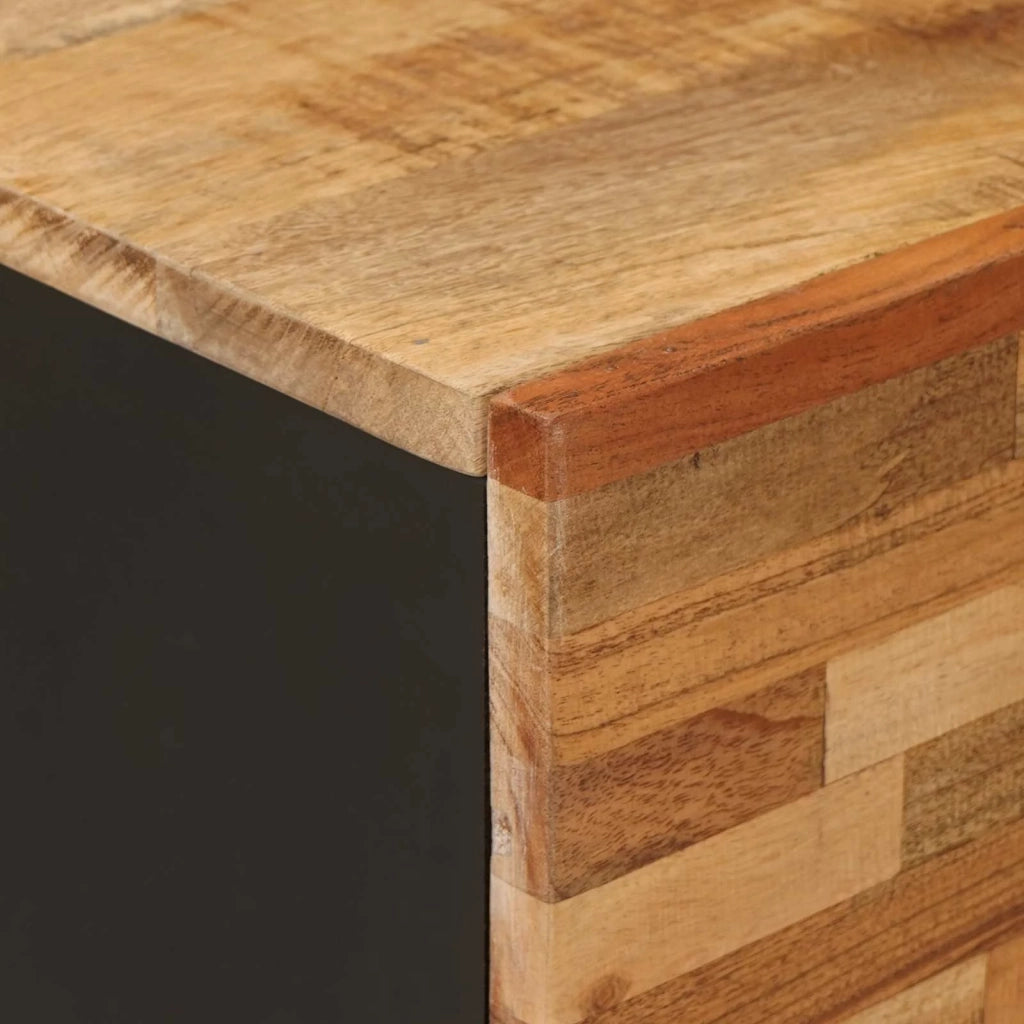 Mobile TV Marrone 105 x 33 x 46 cm Legno di mango massello 4018310