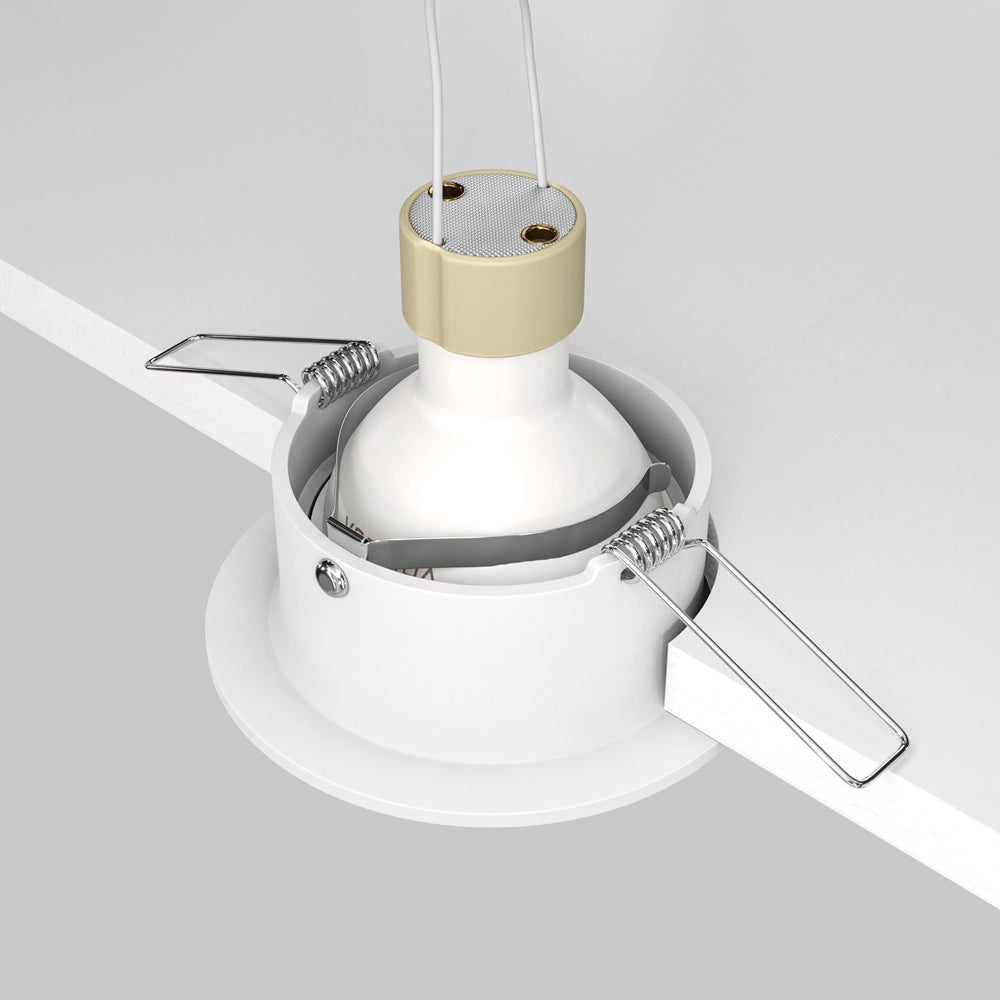 Maytoni Slim faretto incasso soffitto bianco GU10 tondo