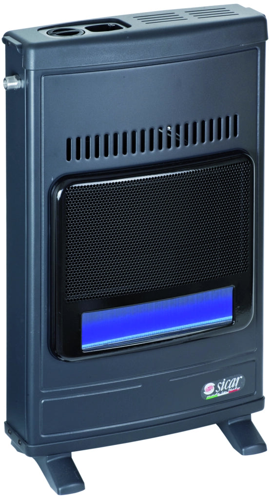 Sicar STUFA BLUE-FLAME METANO A PARETE 4.100 W Col. Grigio
