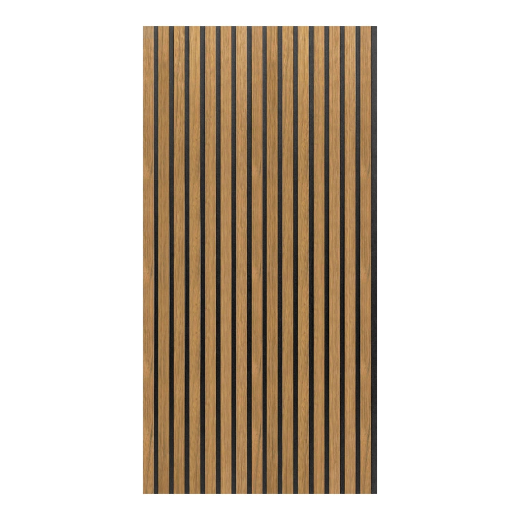 Set Vang di 16 Pannelli Fonoassorbenti Decorativi - Rovere Scuro NEU.HOLZ