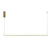 Maytoni Lampadario moderno Halo 1 luce LED integrato ottone alluminio