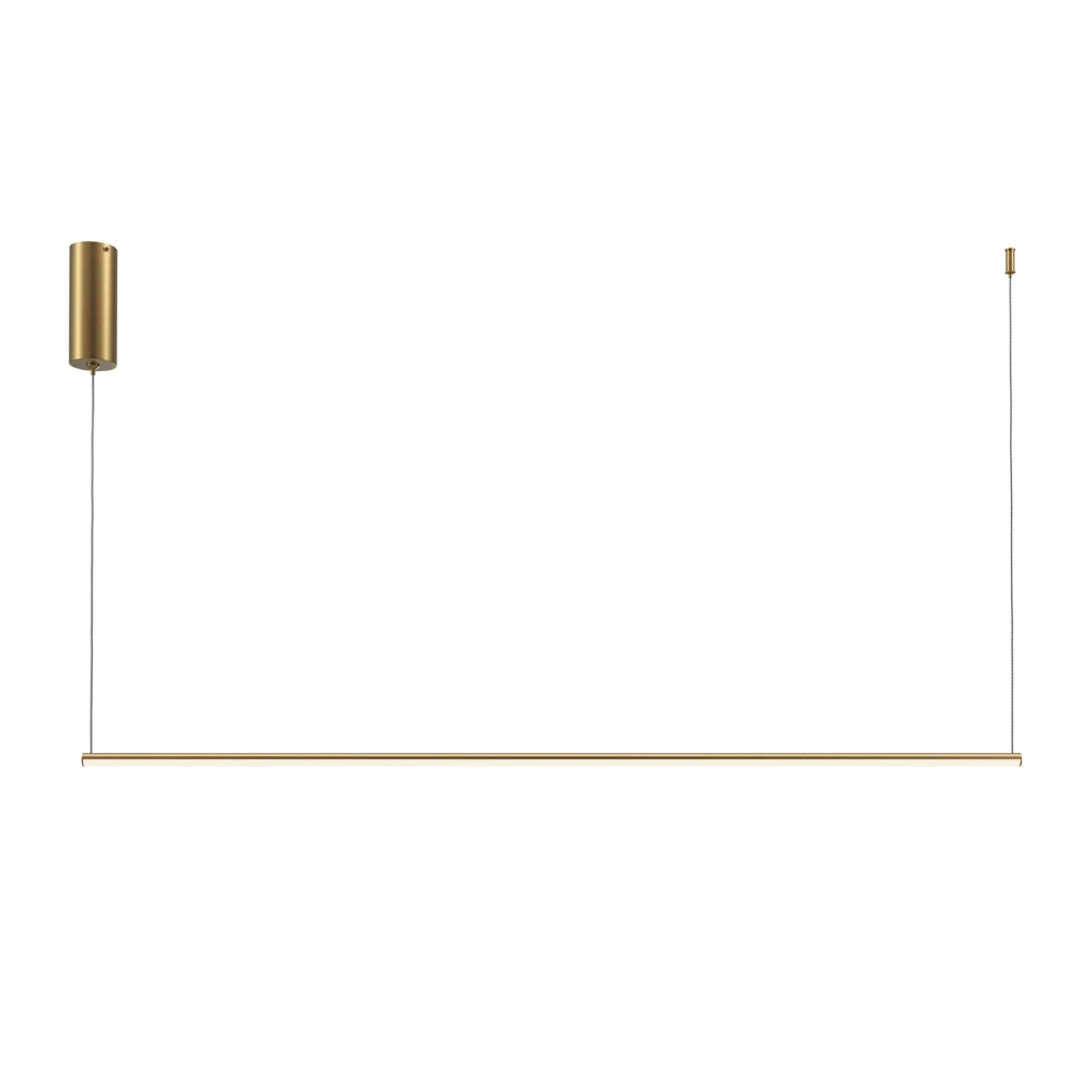 Maytoni Lampadario moderno Halo 1 luce LED integrato ottone alluminio