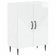 Mobiletto da Bagno HAARLEM Bianco Lucido 59,5 x 31 x 80 cm 896839