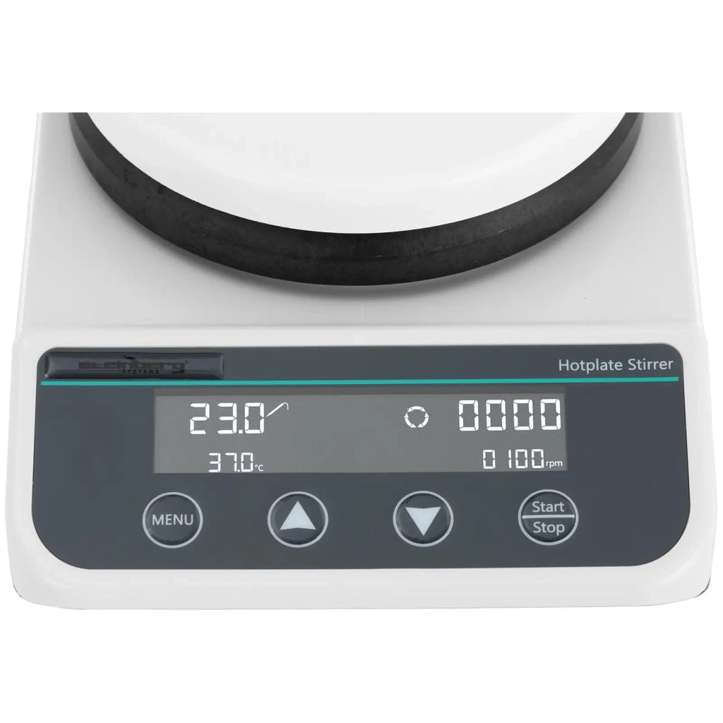 Agitatore magnetico riscaldato 2 l 50 1500 rpm alluminio ceramica plastica (pc) plastica pps 14_0008147