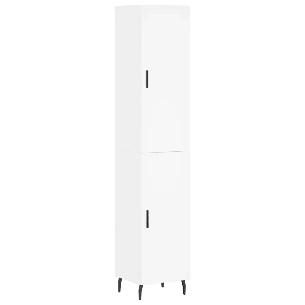 Credenza Bianca 34,5x34x180 cm in Legno Multistratocod mxl 125669