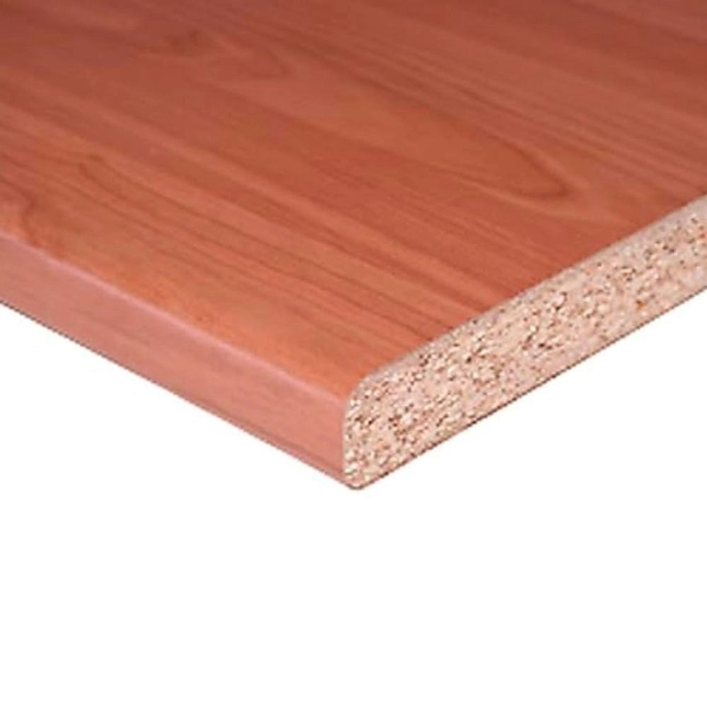 Top cucina forato colore ciliegio foro lavello sinistro 195x60x3.8H