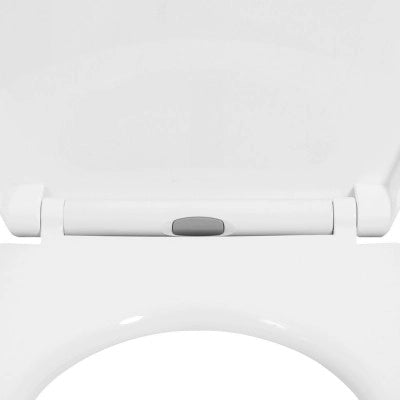 Copriwater universale in termoindurente soft-close e sgancio rapido
