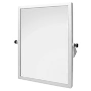 Specchio reclinabile per disabili 45x60 con cornice e staffe