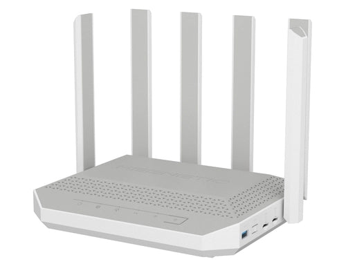 Keenetic modem/router hero 5g dual sim, wi-fi 6 ax3000 mesh, n.1 porta da 2,5gb, smart switch 4 port - KN-4110-01-EU