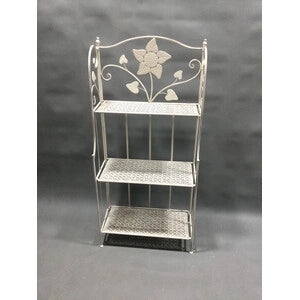 C SCAFFALE 3 RIPIANI 60X28X127CM BIANCO ANT EPOQUE- 2,0 pz