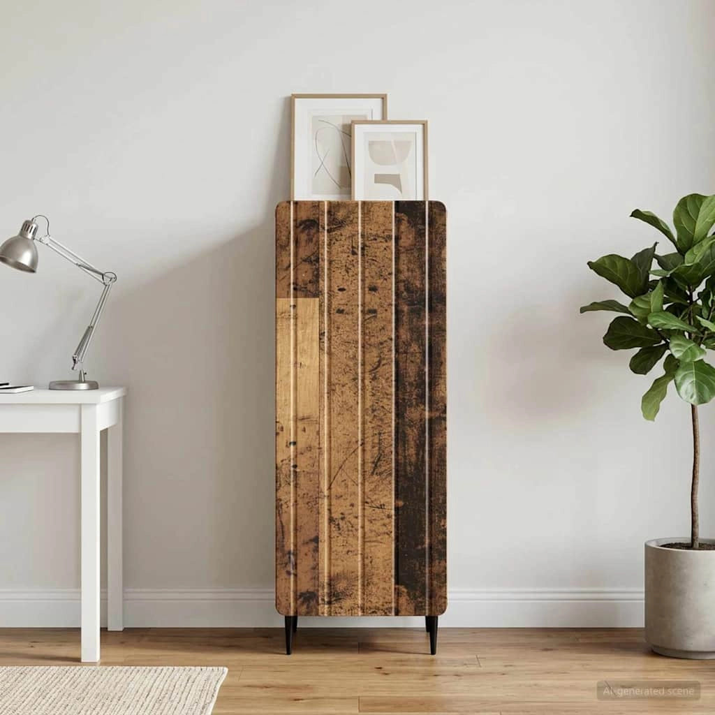 Credenza Legno antico 34,5 x 33 x 92 cm Legno ingegnerizzato 894373