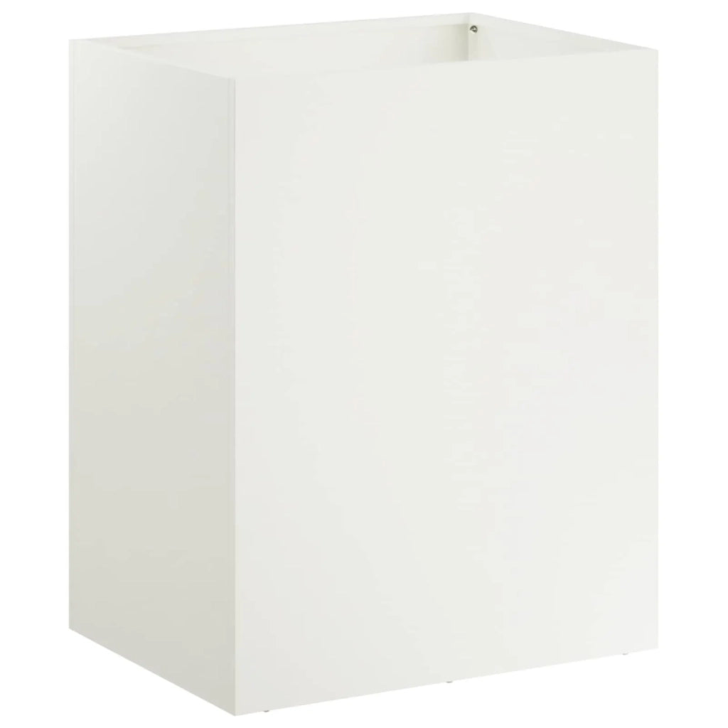 Vaso da giardino 2 pz Bianco 40 x 30 x 40 cm 8005473