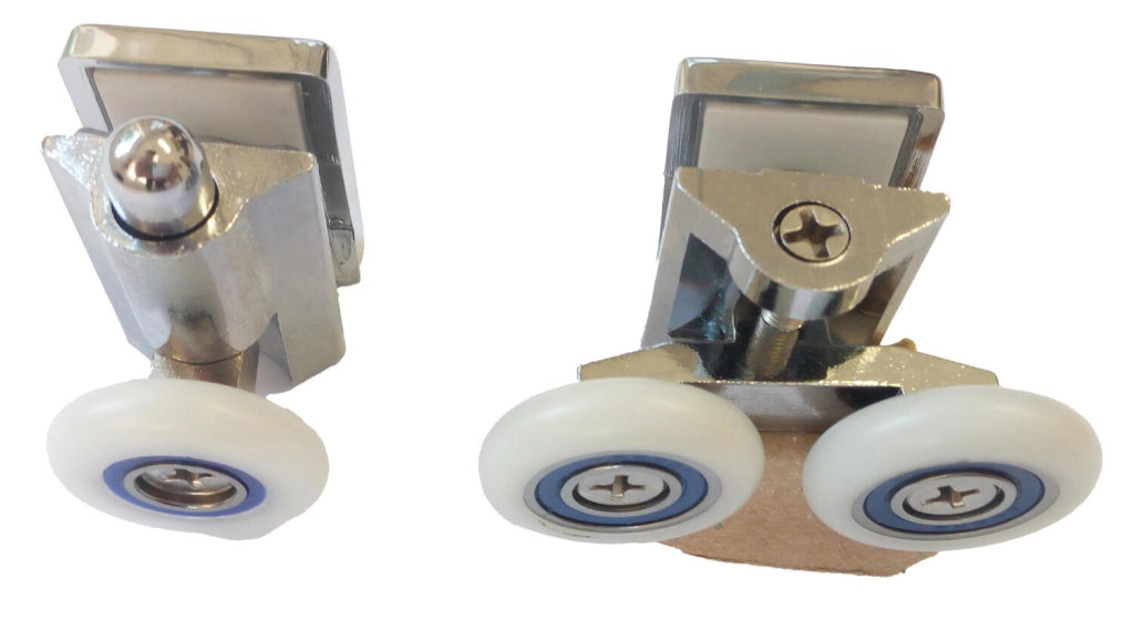 RC88 - 24x6 - Coppia Supporti in Metallo Cromato