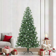 Albero di Natale con 300 LED con supporto Verde 240 cm PVC 3396403