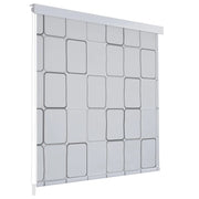 Tenda a rullo per doccia 80 x 240 cm quadrata 02_0005642