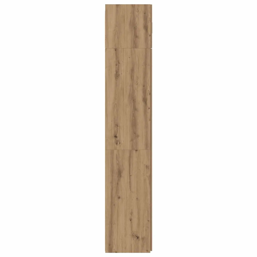 vidaXL Armadio rovere artigianale 80 x 42.5 x 225 cm Legno multistrato