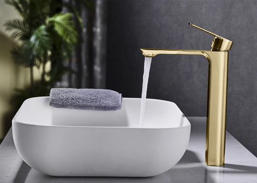Rubinetto Da Lavabo Rea Urban Gold High