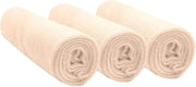 Set di copriorecchio per cuscini - Cotone biologico - 3 pezzi - Ecru - 50 x 70/80 cm
